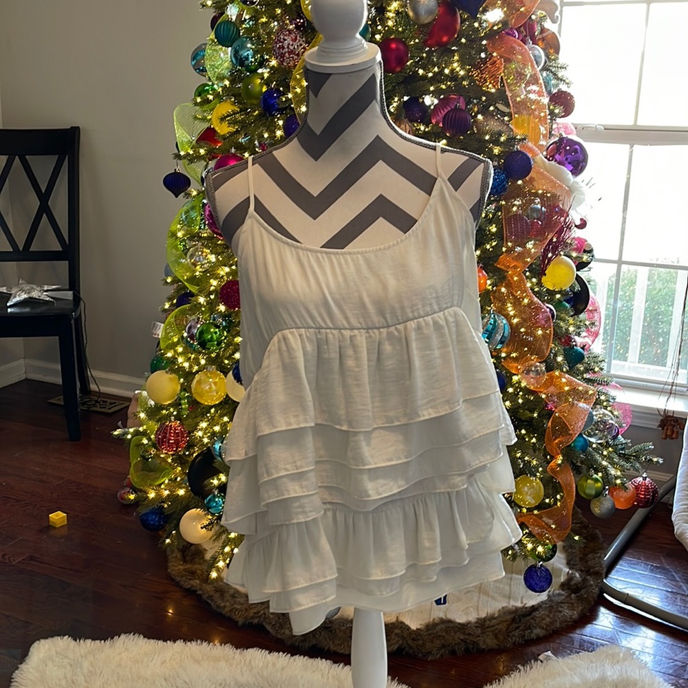 WhoWhatWear Ivory Top